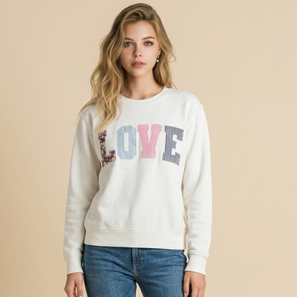 NWT Z SUPPLY EXCLUSIVE RARE LOVE SWEATSHIRT